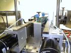 Used Bosch CUT120 Automatic Intermittent Motion Horizontal Tuck Cartoner. Capable of speeds up to 120 cartons per minute. Has adjustable bucket infeed on 5