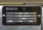 Used Bosch CUT120 Automatic Intermittent Motion Horizontal Tuck Cartoner. Capable of speeds up to 120 cartons per minute. Has adjustable bucket infeed on 5