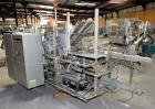 Used IWKA CPR Automatic Horizontal Bottle Cartoner capable of speeds up to 200 cartons per minute. Has a carton size range: A- 20 - 105mm, B 15 - 70mm, C 55 - 85mm. Model CPR.  With adjustable bucket...