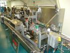 Used Jones Legacy Automatic Quick Change Small Footprint Cartoner. Machine is of Stainless Steel Construction and is capable of speeds up to 400 CPM. Has 4