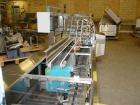 Used Jones Legacy Automatic Quick Change Small Footprint Cartoner. Machine is of Stainless Steel Construction and is capable of speeds up to 400 CPM. Has 4