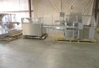 Used V2 Engineering Horizontal Cartoner, model V106. Capable of speeds up to 100 cpm. Has carton size range length 30mm to 140mm, width 15mm to 80mm, depth 70mm to 200mm. Has prefolded leaflet insert...