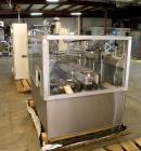 Used V2 Engineering Horizontal Cartoner, model V106. Capable of speeds up to 100 cpm. Has carton size range length 30mm to 140mm, width 15mm to 80mm, depth 70mm to 200mm. Has prefolded leaflet insert...