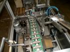 Used V2 Engineering Horizontal Cartoner, model V106. Capable of speeds up to 100 cpm. Has carton size range length 30mm to 140mm, width 15mm to 80mm, depth 70mm to 200mm. Has prefolded leaflet insert...