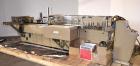 Used Zanasi Automatic Horizontal Continuous Motion Cartoner, Model KA, S/N 54127. This is a standard cartoner which was last running 5th panel tuck cartons, last running tubes and includes infeed sec...