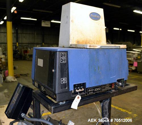 Used Ceco (Scandia) Model 42A Semi-Automatic Horizontal Cartoner. Machine is capable of reates from 20 to 120 cartons per minute. Machine has 12" centers for an adjustale carton size range of: (Lengt...