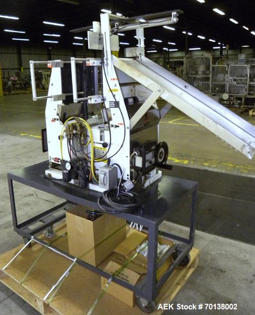 Used Econocorp Twinseal Carton Sealer, Model 4806. Capable of speeds up to 30 cartons per minute (1800 per hour). Has a carton size range: length 3/4" to 12" or 19mm to 305mm, width 3/4" to 4" or 19m...