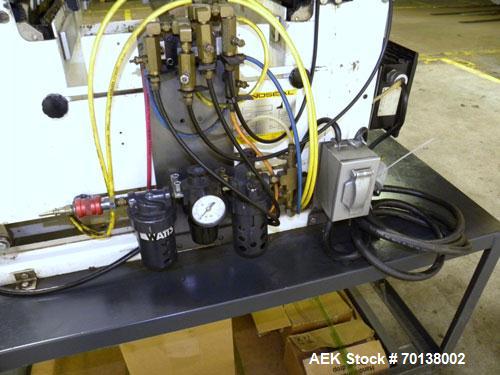 Used Econocorp Twinseal Carton Sealer, Model 4806. Capable of speeds up to 30 cartons per minute (1800 per hour). Has a carton size range: length 3/4" to 12" or 19mm to 305mm, width 3/4" to 4" or 19m...