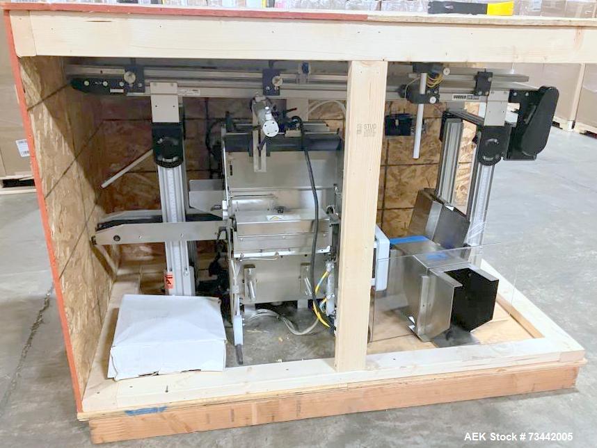 Used Econocorp Twinseal Carton Sealer — Hotmelt Glue, Up to 30 CPM