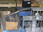 Used Adco 15D105-SS Stainless Steel Horizontal Load Semi Automatic Cartoner. Machine is capable of speeds up to 125 cartons per minute. Has 15
