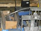 Used Adco 15D105-SS Stainless Steel Horizontal Load Semi Automatic Cartoner. Machine is capable of speeds up to 125 cartons per minute. Has 15