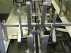 Used Adco Semi Automatic Horizontal Cartoner, Model 15DEC. Capable of speeds up to 60 cpm. Has 14