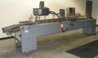 Used ADCO Semi Automatic Horizontal Carton End Sealer, Model 15DEC (similar to 15 CHL). Capable of speeds up to 30 CPM. Has 20