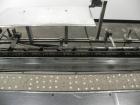 Used Langen Model B1 Semi-Automatic Horizontal Cartoner. Capable of speeds up to 120 cartons per minute. Has 9