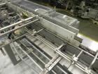 Used Langen Model B1 Semi-Automatic Horizontal Cartoner capable of speeds up to 120 cartons per minute. Has 9