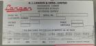 Used Langen Model B1 Semi-Automatic Horizontal Cartoner capable of speeds up to 120 cartons per minute. Has 9