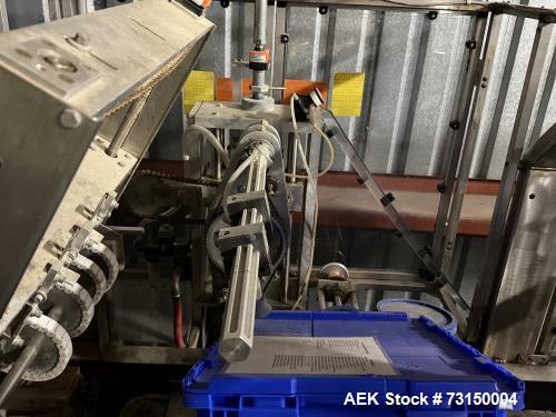 Used Adco 12WA-120-EC Stainless Steel Wraparound Carton Sleever – High-Speed Multipack Packaging System