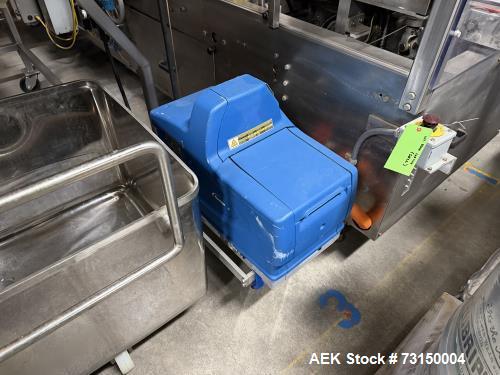 Used Adco 12WA-120-EC Stainless Steel Wraparound Carton Sleever – High-Speed Multipack Packaging System