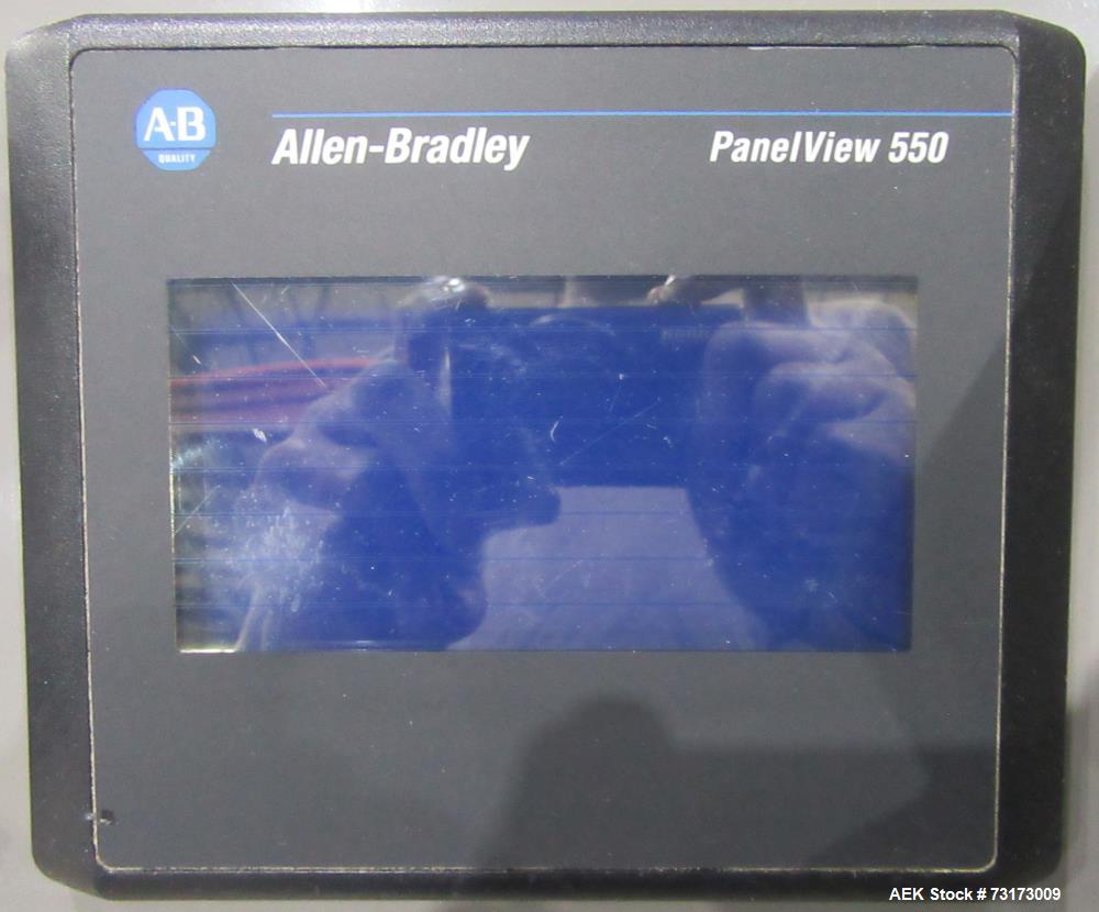Used Adco Model 12WA-120-EC Automatic Wraparound Carton Sleever for Beverage Mul