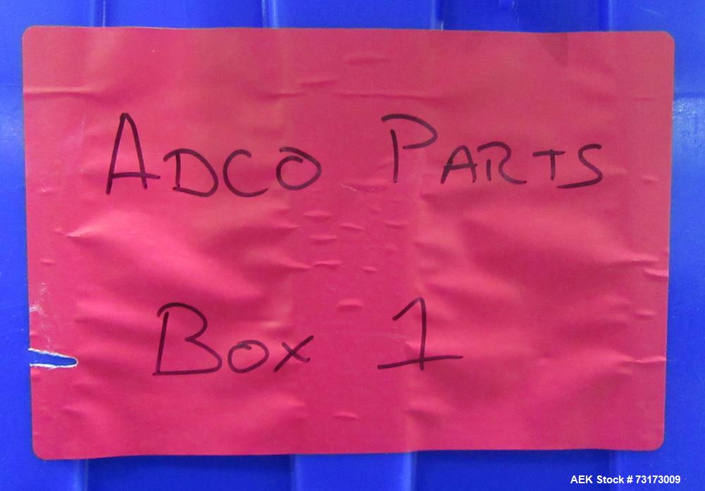 Used Adco Model 12WA-120-EC Automatic Wraparound Carton Sleever for Beverage Mul