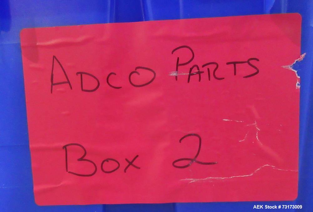 Used Adco Model 12WA-120-EC Automatic Wraparound Carton Sleever for Beverage Mul