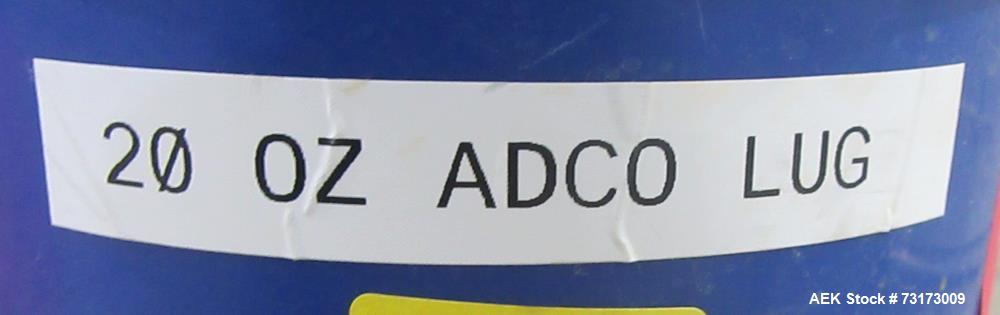 Used Adco Model 12WA-120-EC Automatic Wraparound Carton Sleever for Beverage Mul