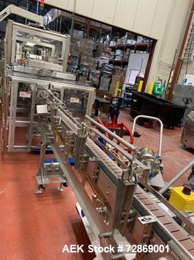 Used Adco 12WM-160-SS Automatic High Speed Wraparound Sleeve Cartoner