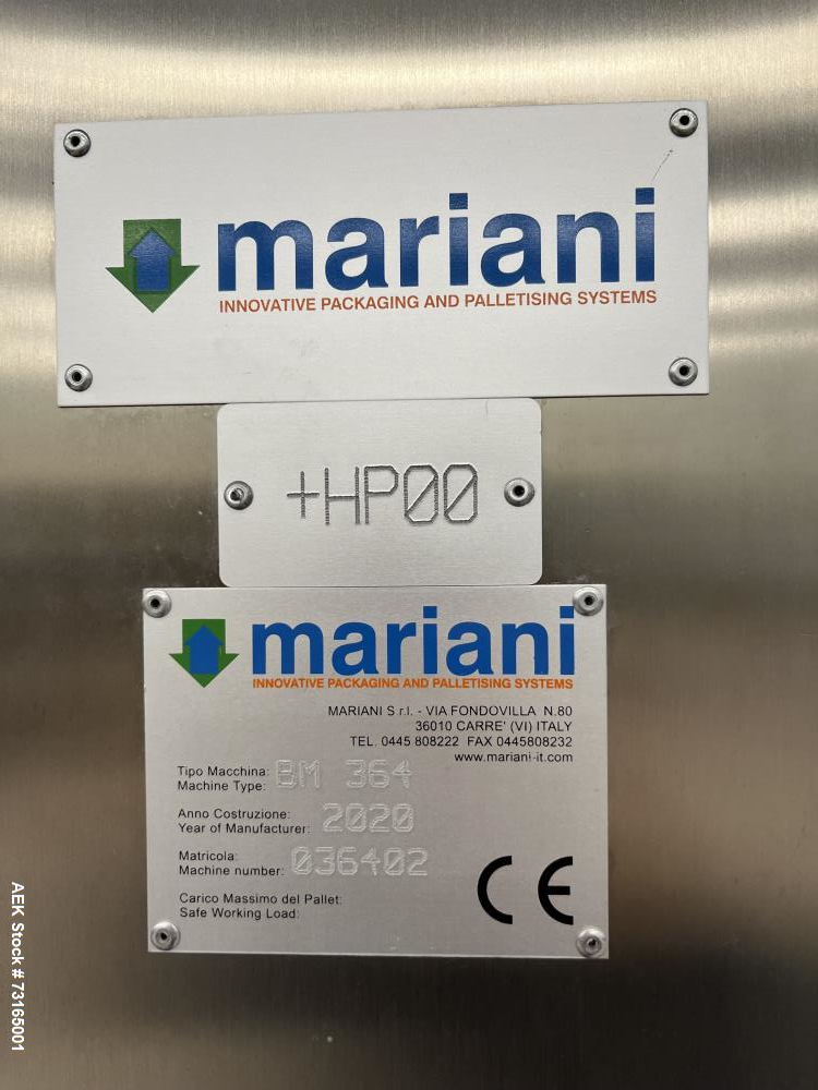 Mariani Model BM 364 Wraparound Sleever Cartoner.