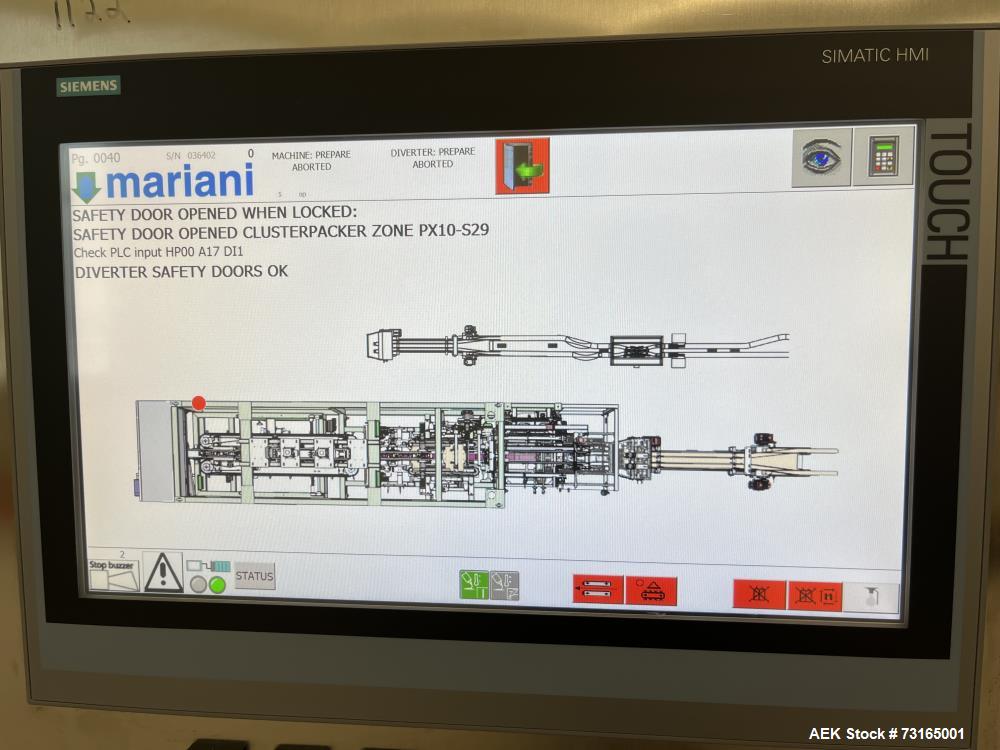 Mariani Model BM 364 Wraparound Sleever Cartoner.