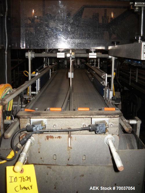 Used Climax Model CPCM Wraparound Cartoner or Carton Sleever.