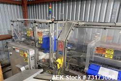 Used Adco Model 12WA-120-EC Automatic Wraparound Carton Sleever for Beverage Multipacks