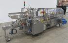 Used Adco Model 12WA-120-EC Automatic Wraparound Carton Sleever for Beverage Mul