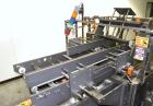 Used Adco Automatic Wraparound Carton Sleever, Model 12WA-125-33. Capable of speeds up to 125 cpm. Fully automatic multipack system for packaging beverage bottles, cans, cups, tubs, trays up to 125 s...