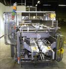 Used Adco Automatic Wraparound Carton Sleever, Model 12WA-125-33, capable of speeds up to 125 cpm.  Fully automatic multipack system for packaging beverage bottles, cans, cups, tubs, trays up to 125 ...