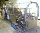 Used Adco Automatic Wraparound Carton Sleever, Model 12WA-125-33, capable of speeds up to 125 cpm.  Fully automatic multipack system for packaging beverage bottles, cans, cups, tubs, trays up to 125 ...
