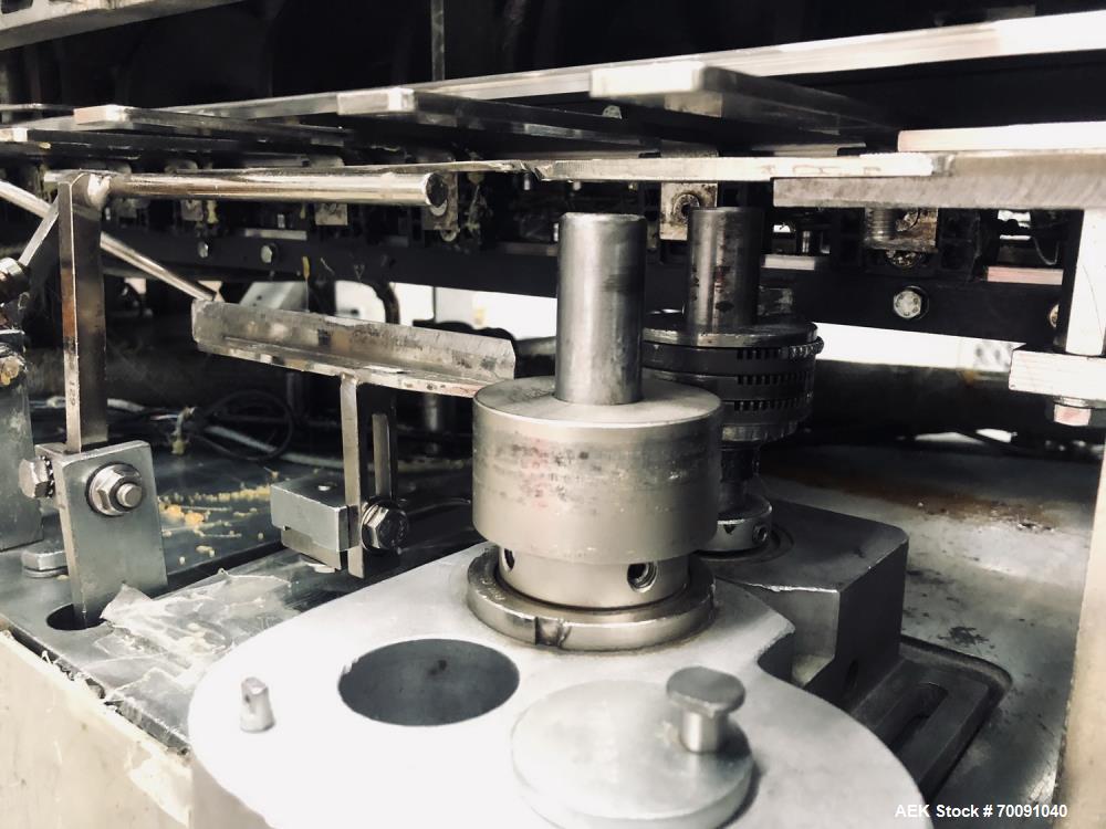 Used CAM AV06 Automatic Vertical Glue Cartoner | Intermittent Motion Cartoning Machine