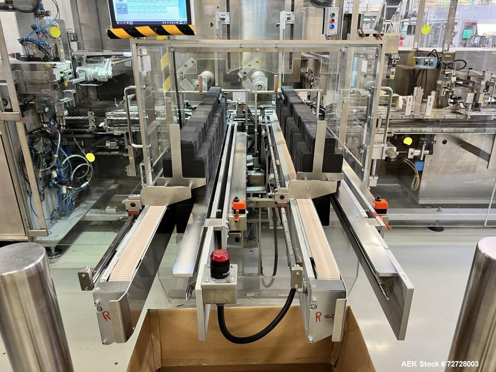 Used-Bergami Packaging Solutions S.r.l. Vertical Cartoner