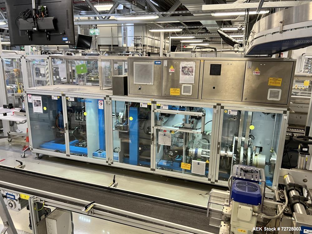 Used Bergami Packaging Solutions S.r.l. Vertical Cartoner