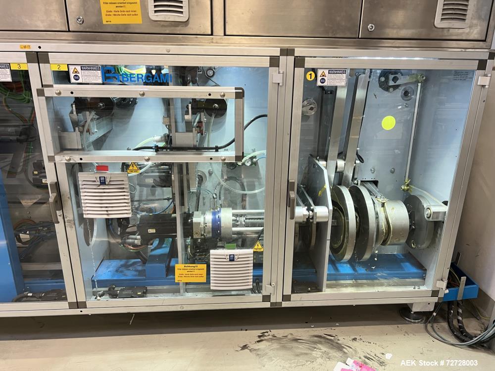 Used-Bergami Packaging Solutions S.r.l. Vertical Cartoner