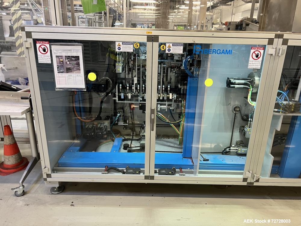 Used Bergami Packaging Solutions S.r.l. Vertical Cartoner