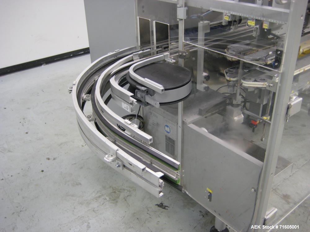 Used- IMA Vertima Vertical Tuck Style Cartoner with Automatic Bottle Loader