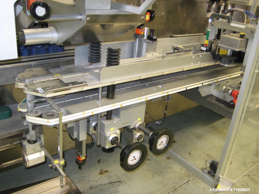 Used- IMA Vertima Vertical Tuck Style Cartoner with Automatic Bottle Loader