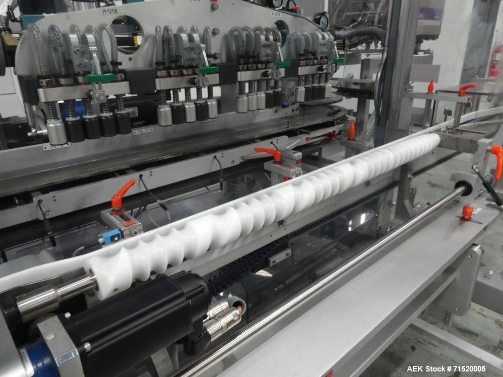 Used Serpa Model P120 Vertical Cartoner with Robotic Loader