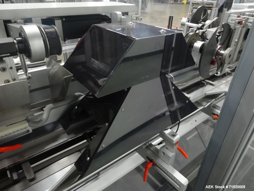 Used Serpa Model P120 Vertical Cartoner with Robotic Loader