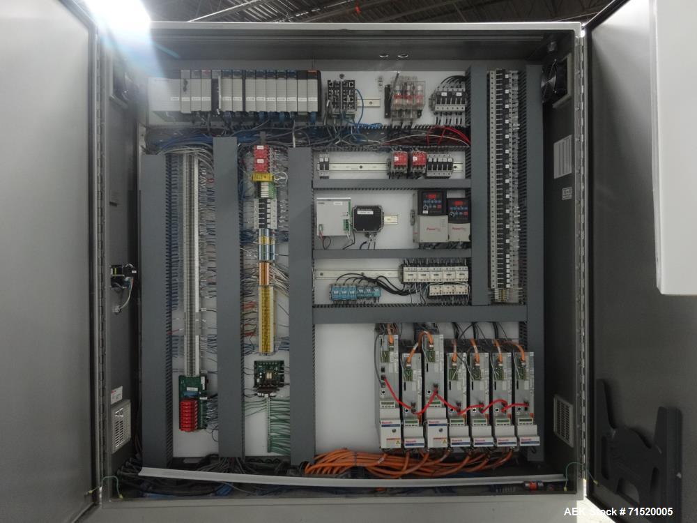 Used Serpa Model P120 Vertical Cartoner with Robotic Loader