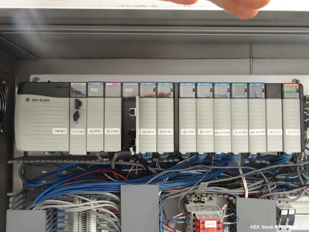 Used Serpa Model P120 Vertical Cartoner with Robotic Loader