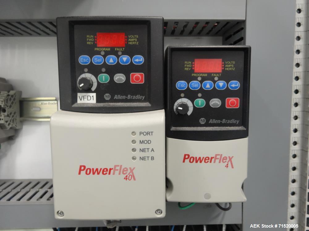 Used Serpa Model P120 Vertical Cartoner with Robotic Loader