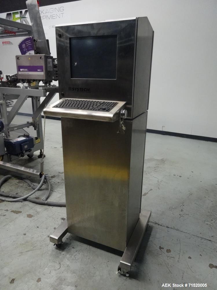 Used Serpa Model P120 Vertical Cartoner with Robotic Loader