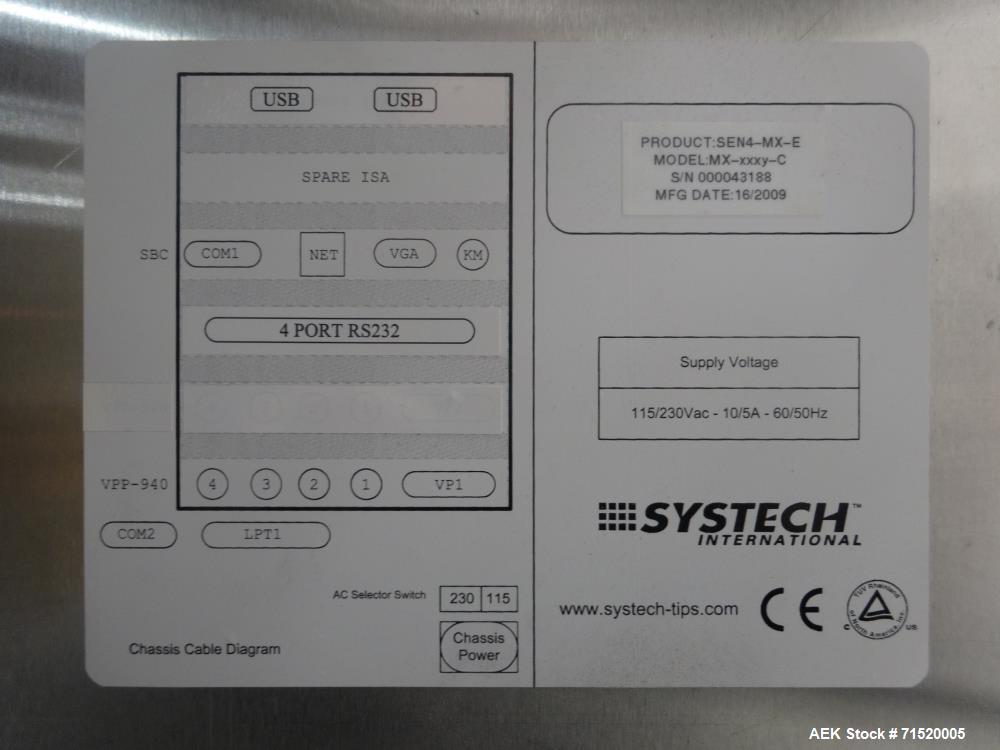 Used- Serpa Model P120 Vertical Cartoner with Robotic Loader