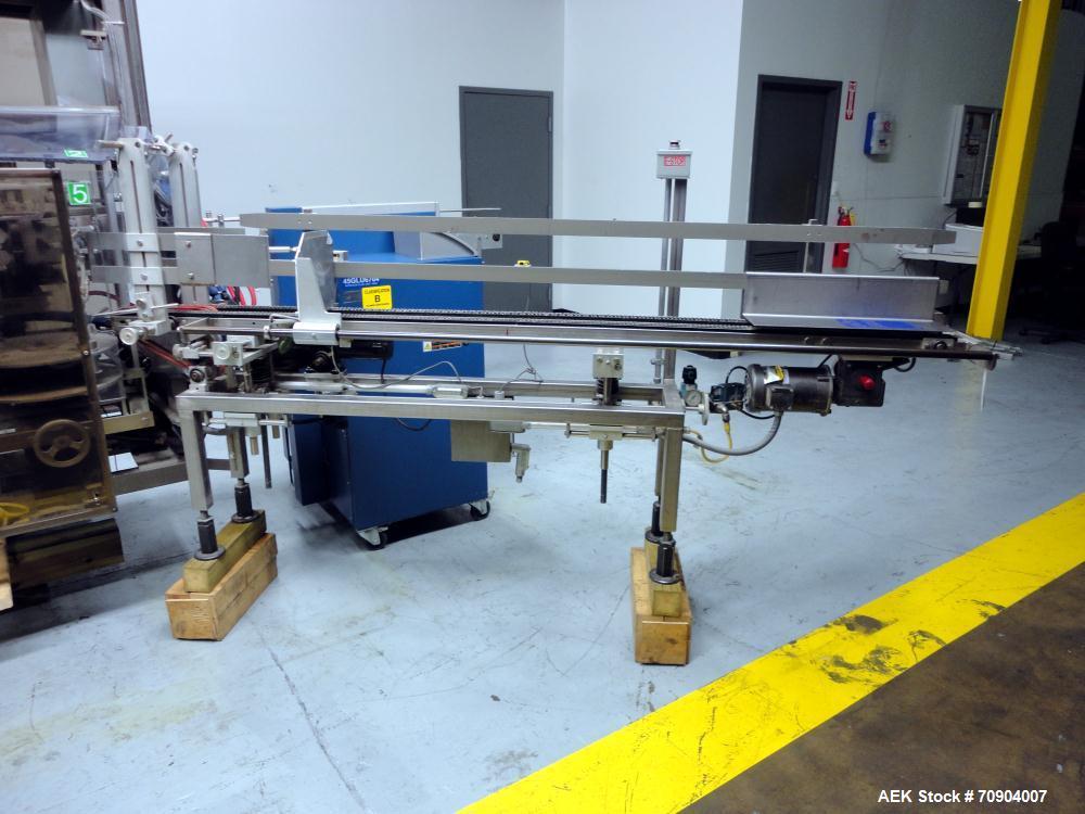Used Tisma Vertical Automatic Volumetric Fill Cartoner with Nordson Verablue Si
